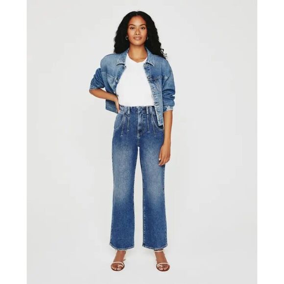 NWT AG Jeans The Aven Darted Straight Leg Jeans in Highgate Wash Size 31 - Picture 6 of 16